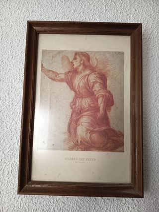Cuadro Antiguo Andrea Del Sarto Marco