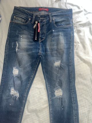 Pantalón vaquero Dsquared2 desgastado