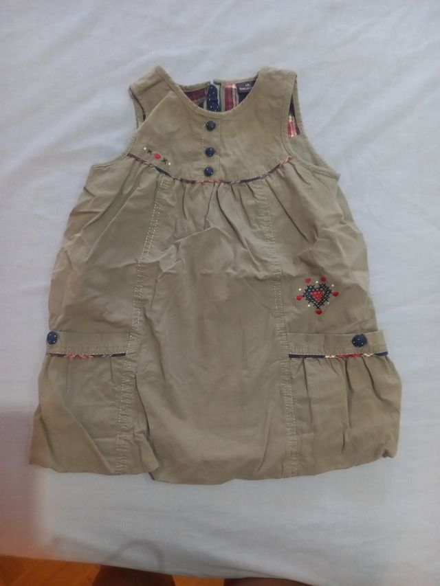 Vestido terciopelo niña 18 meses