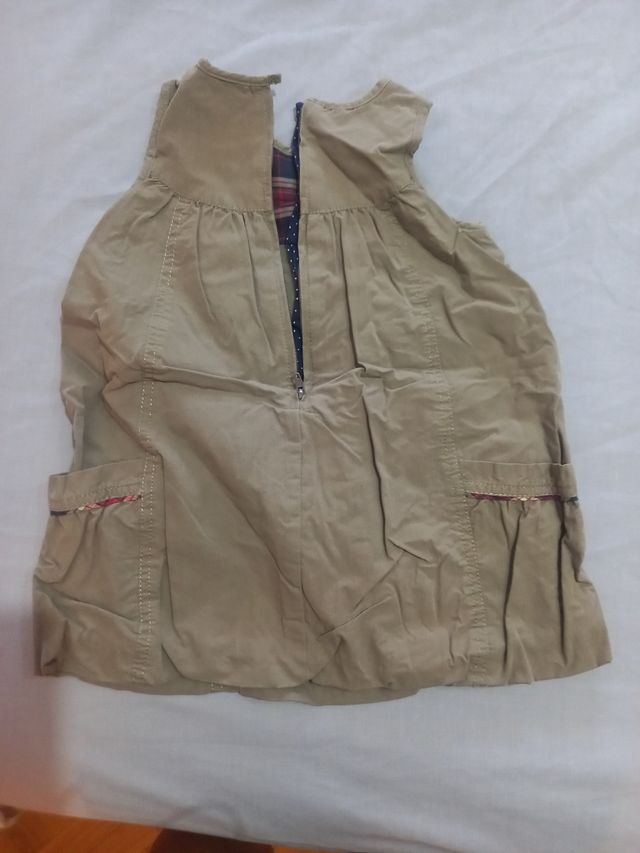 Vestido terciopelo niña 18 meses