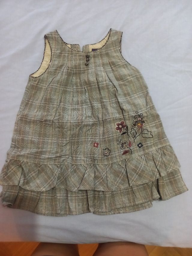 Vestido terciopelo niña 18 meses