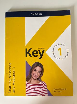 Key to Bachillerato 1. Student's Book. 2 Edition