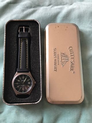 Reloj Cutty Sark Negro a estrenar.