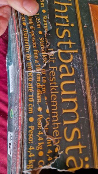 Base para árvore de natal