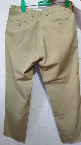 Pedro del Hierro Pantalón Chino Beige Hombre