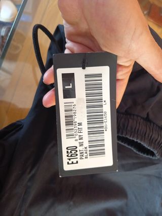 Pantalón de chándal negro talla L