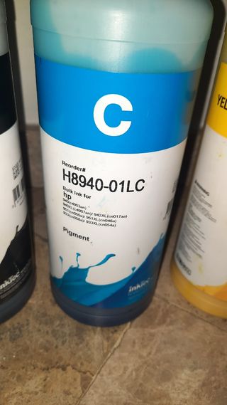 Tinta Impresora Hp InkTec M, BK, C, Y