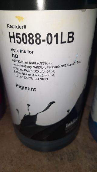 Tinta Impresora Hp InkTec M, BK, C, Y