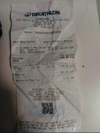 PATINETE ELECTRICO INFANTIL