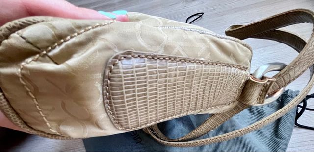 Bolso Calvin Klein Beige/Dorado
