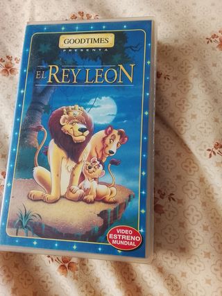 El Rey León VHS Película Familiar Español