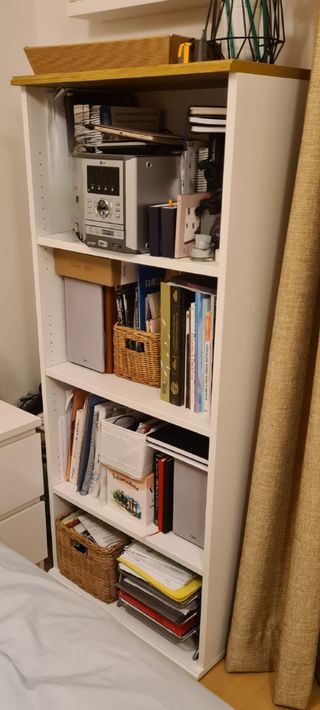 Librería SKRUVBY Ikea Blanca de 60x 140