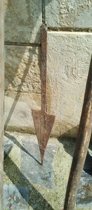 Herramientas de campo antiguas