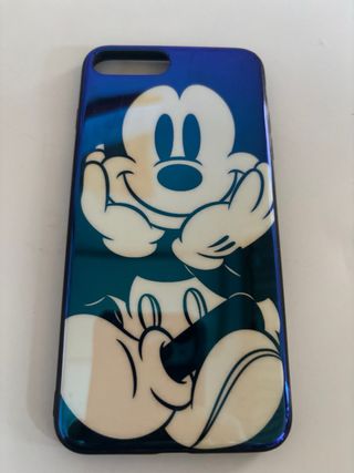 Funda iPhone 8 Plus Mickey Mouse Azul