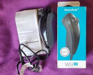 Controller Nunchuk Black per Wii e Wii U