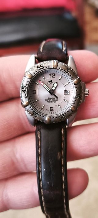 Reloj Lotus Mujer Vintage Marrón/Plata