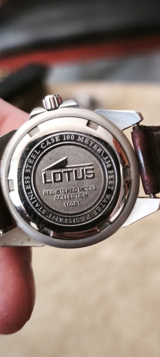 Reloj Lotus Mujer Vintage Marrón/Plata