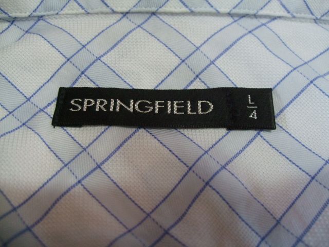 Camisa masculina de manga comprida Springfield
