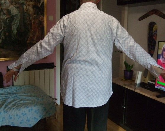 Camisa masculina de manga comprida Springfield