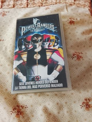Película VHS Power Rangers La Película