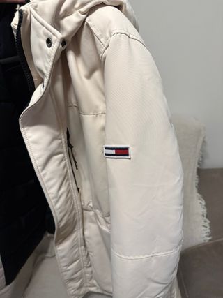 Cazadora de invierno beige