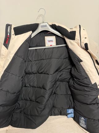 Cazadora de invierno beige