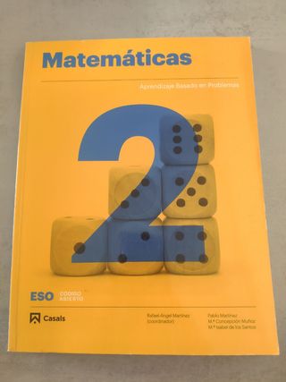 Libro matemáticas 2°ESO