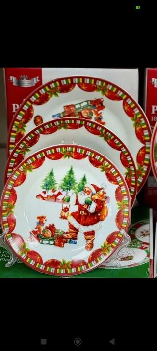 Servizio Tavola Natale 18 Pezzi