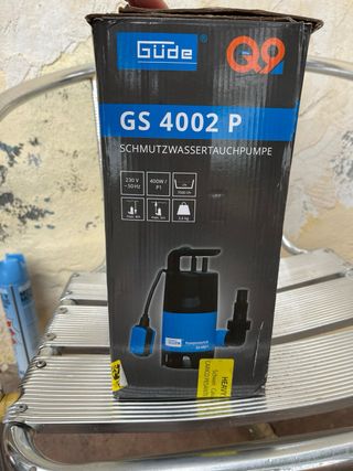 Bomba de achique Güde GS 4002 P