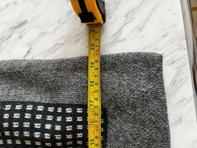 2 Cojines marca Textura Lana Lamswool Gris