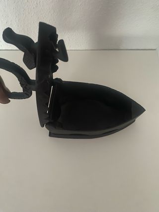 Plancha antigua de hierro forjado