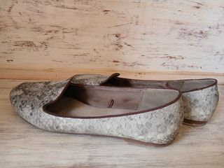 Bailarinas Beige y Grises