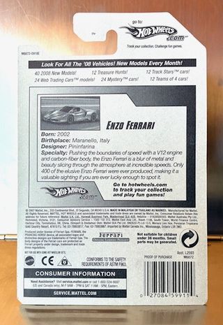 Hot Wheels Ferrari Enzo Ferrari