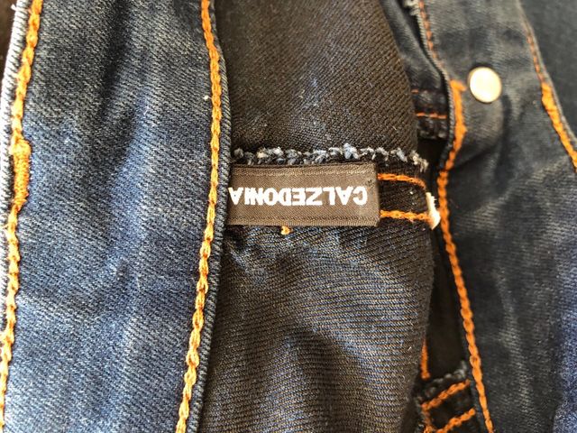 Jeans morbidi skinny blu