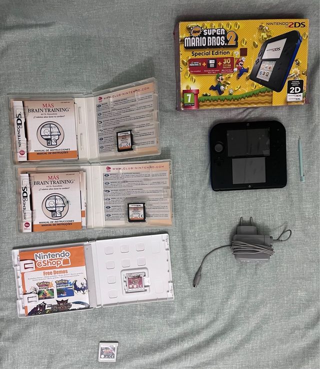 Nintendo 2DS Negra y Azul