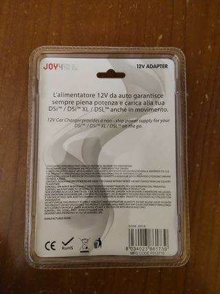 Caricatore auto Joy4 per DSi/DSi XL/DSL