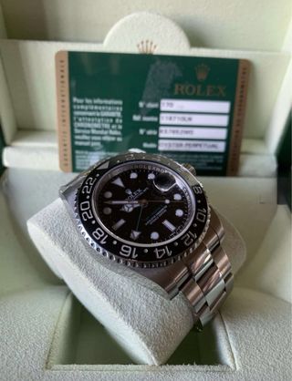 Rolex GMT Cerámico 2012 full set.