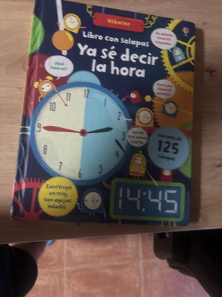 Libro Ya sé decir la hora