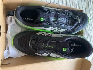 Salomon Sense Ride 5 Talla 44 2/3 Negro-Verde