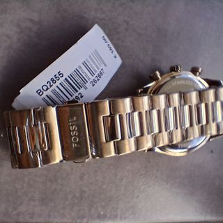 Relógio Fossil Dourado Novo