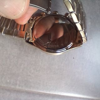 Relógio Fossil Dourado Novo