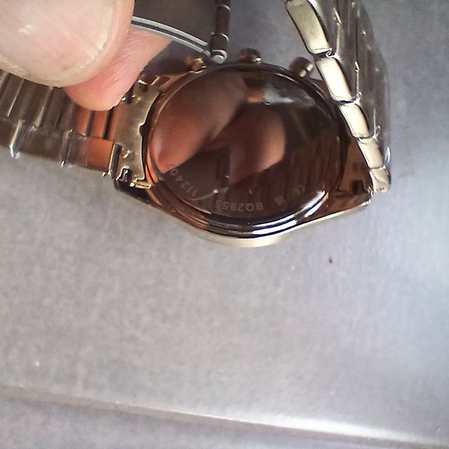 Relógio Fossil Dourado Novo