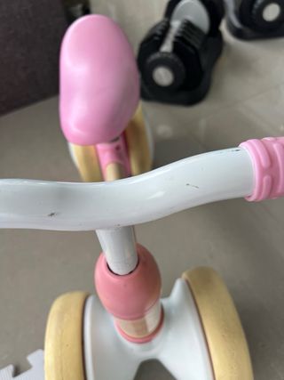 Bicicleta sin pedales infantil rosa 12-36 meses