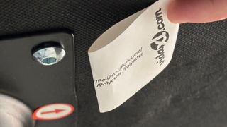 Silla de oficina giratoria de tela marrón vidaXL