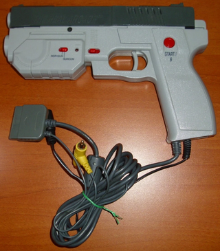 Pistola de luz The Real Arcade PlayStation 2 PSone