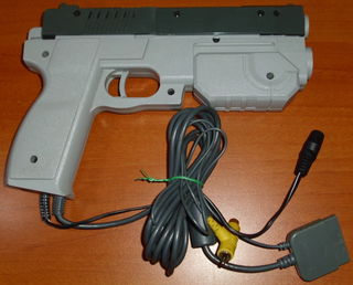 Pistola de luz The Real Arcade PlayStation 2 PSone