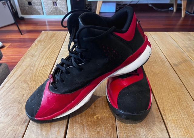 Adidas Zapatillas Baloncesto Negras Rojas