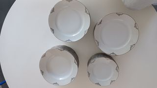 Vajilla Antigua Porcelana