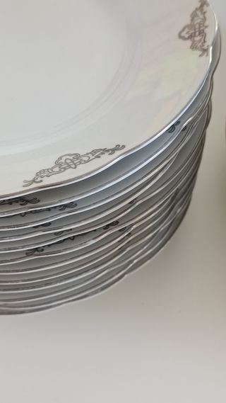 Vajilla Antigua Porcelana