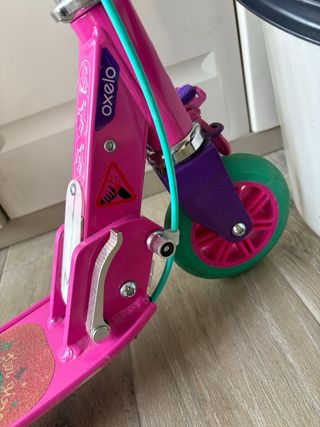 Patinete Oxelo Play 5 plegable rosa